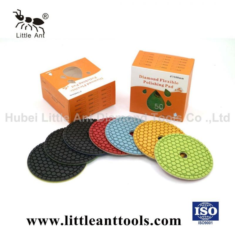 Little Ant Hex Pads 4 Inch Wet