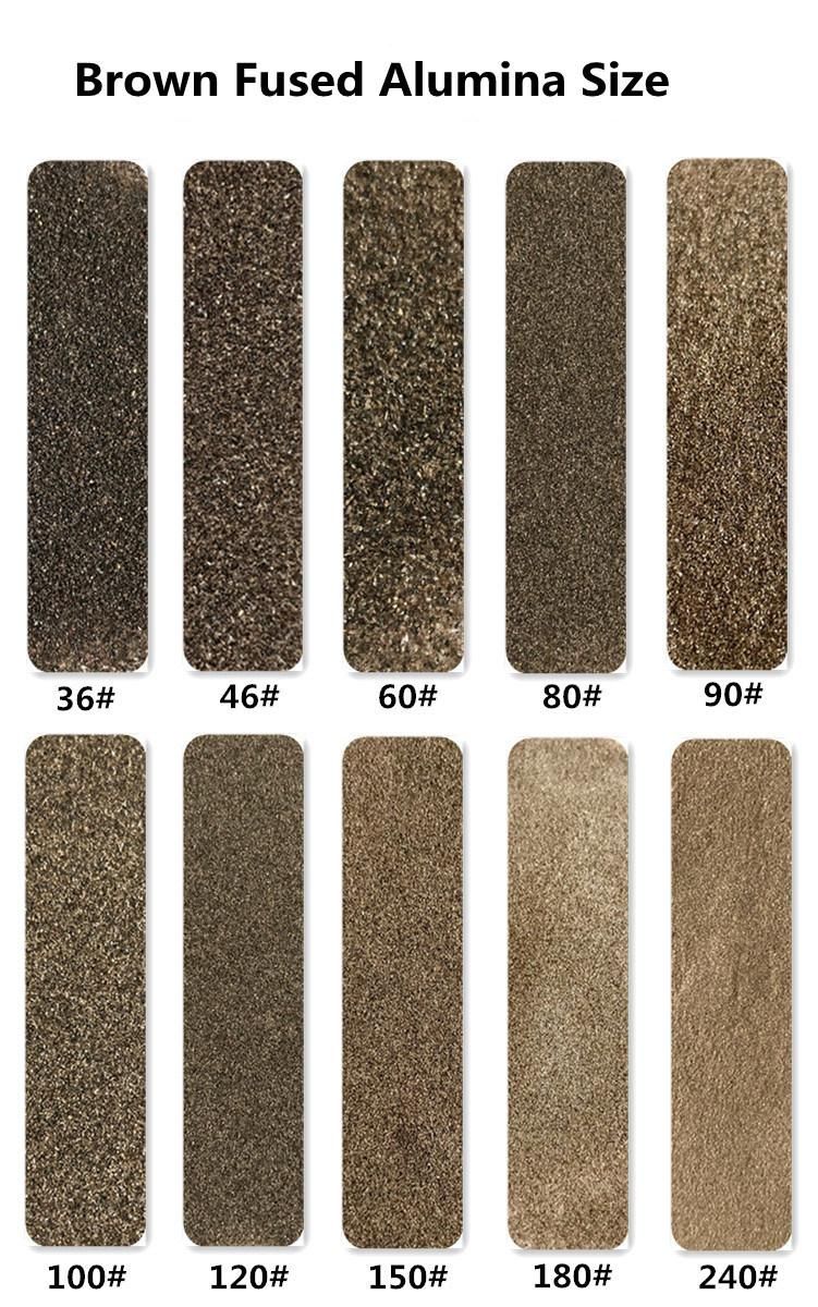 F24-F60 Brown Fused Alumina as Bonded Abrasives Raw Material