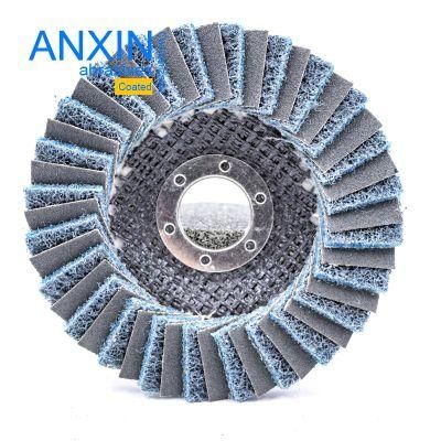 Fine Grit Surface Conditioning Flap Disc Interleafed Sanding Cloth