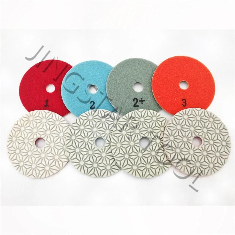 Factory 6 Inch Marble Polishing Pad Diamond Stone Wet Polish Pad