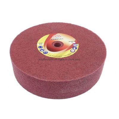 Non Woven Wheel, 200X50mm, U1/5p, Maroon Color