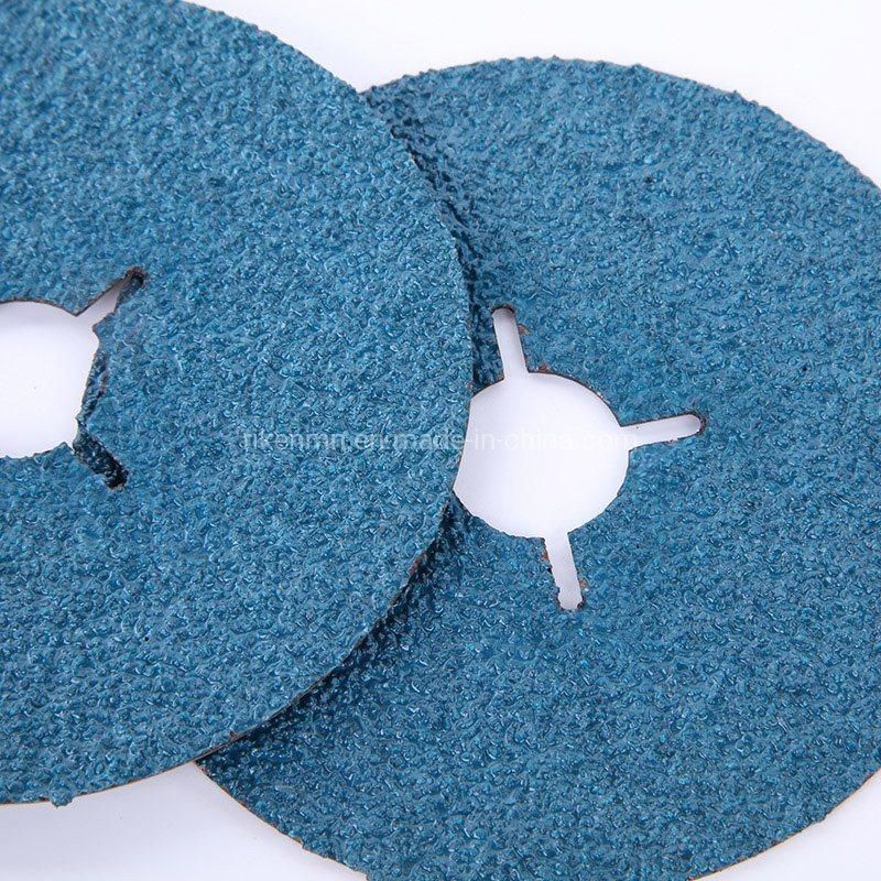 Factory Supplied Grinding Abrasive Fibre 4′′ 100mm 0.6mm Thick Fiber Disc