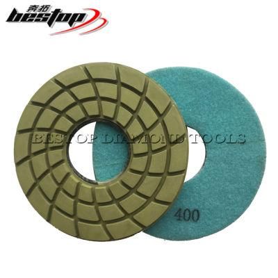 7 Inch Dry Used Concrete Floor Resin Polishing Pads