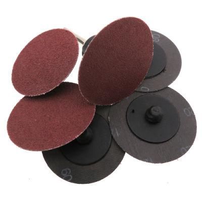 2&quot; 50mm Quick Change Roll Lock Red Surface Conditioning Sanding Disc