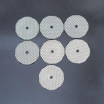 Qifeng Manufacturer Power Tools 6 Inch 7 Steps Diamond Abrasive Dry Polishing Pads for Granite and Marble