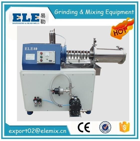 Ele Horizontal Wet Grinding Sand Mill (disc type) for Paint, Coating, Pigment, Ink with Zirconia Beads