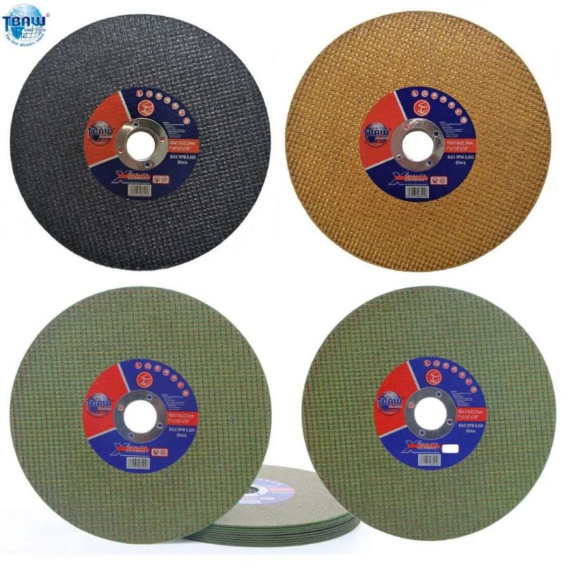 Factory High Quality 7′′ Inch Abrasive Wheel Cutting Disc 180*1.6*22mm