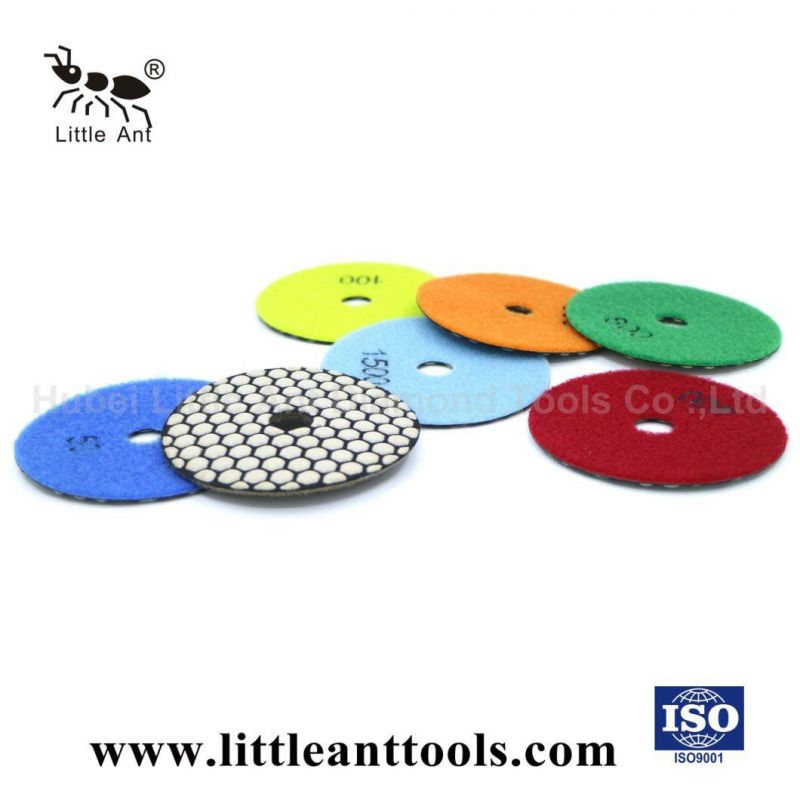 5" a Hexagon Dry Polishing Pad