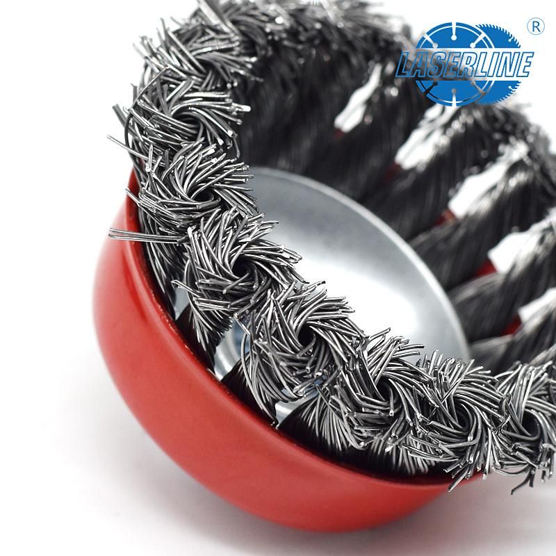 Twist Knot Wire Cup Brush