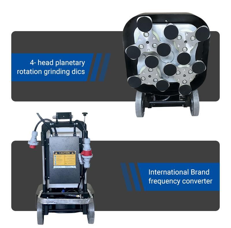 12 Head Frequency Conversion Grinder Terrazzo Polishing Device Emery Grinding Polisher