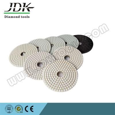 Diamond Flexible Dry Polishing Pads Dry Use Resin Pads