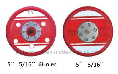 5inch Backing Pad with Hook &amp; Loop or Vinyl for Air Sander