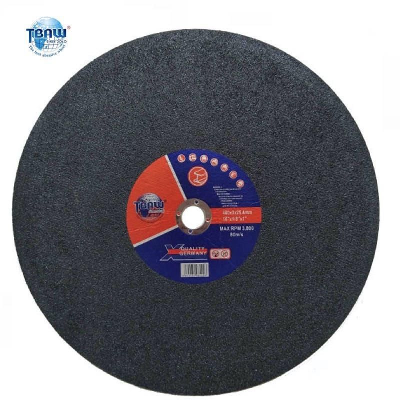 Abrasive Grinding Wheel 16inch Cutting Disc Metal China Supplier OEM 400*3.0*25mm