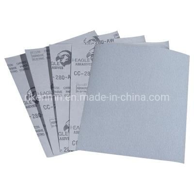 Stearated Abrasive Paper Silicon Carbide Stearate Sanding Paper for Metal and Wood