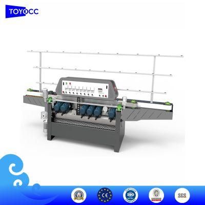 9 Motors Horizontal Automatic Glass Beveling Machine for Mirrors