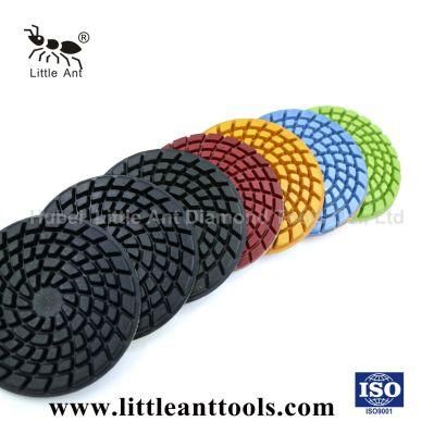 Floor Polishing System Diamond Resin Polishing Pads with Dry and Wet Use