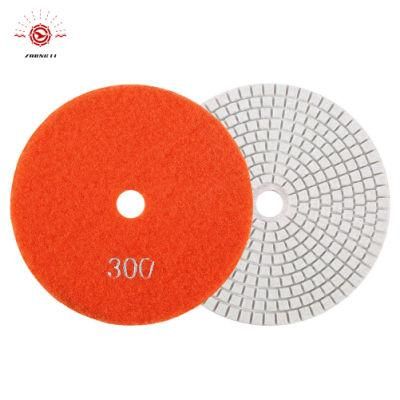 Flexible Diamond Polishing Resin Pads for Granite Floor