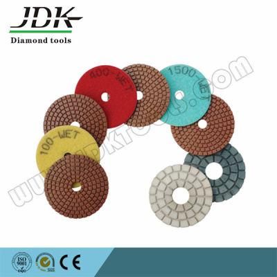 4 Inch Water Polishing Pads for Granite Marble Concrete