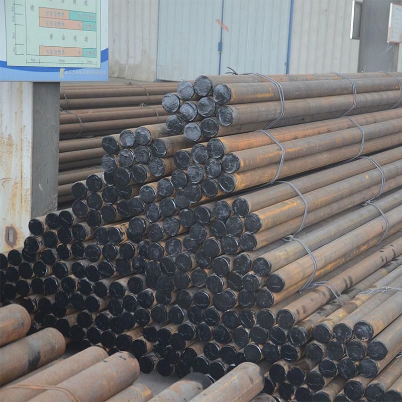 HRC55 Grinding Steel Rods 100mm for Mining Industries Lower Consumption