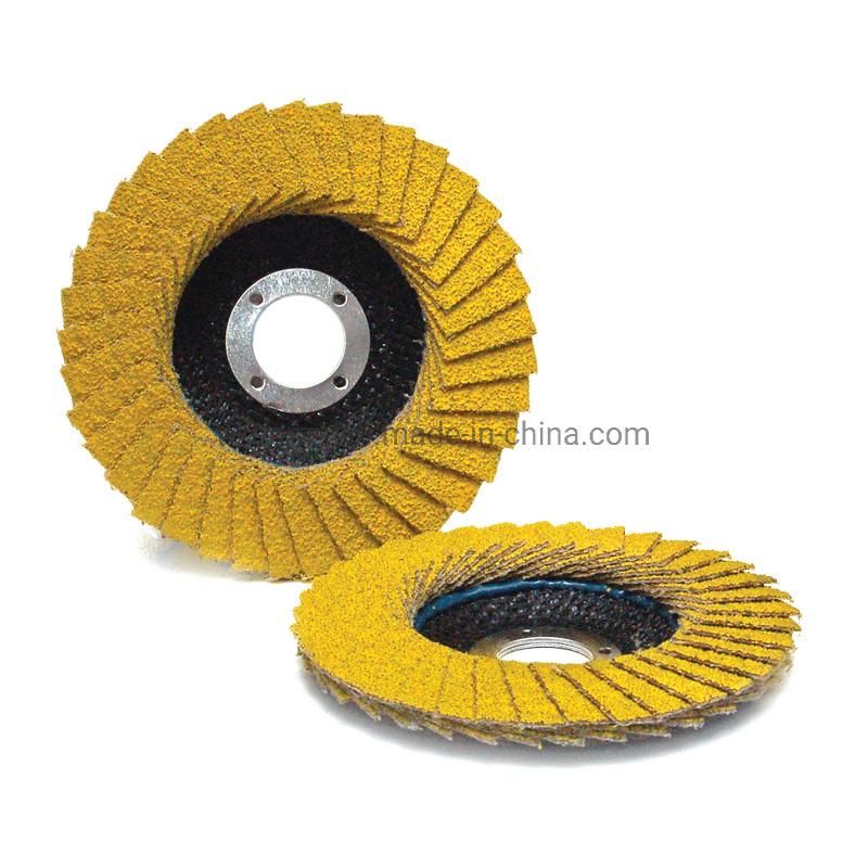 Ceramic Flap Discs Metal Grinding Wheel Stainless Steel Polishing Disc