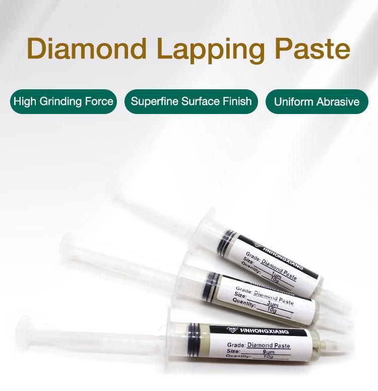 Diamond Polishing Lapping Paste Diamond Paste for Polishing Tungsten Carbide