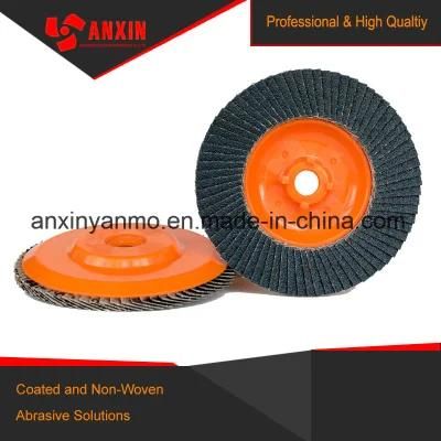 Zirconia Flap Disc with Plastic Backing