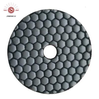 100mm Diamond Marble Stone Dry Polishing Pad