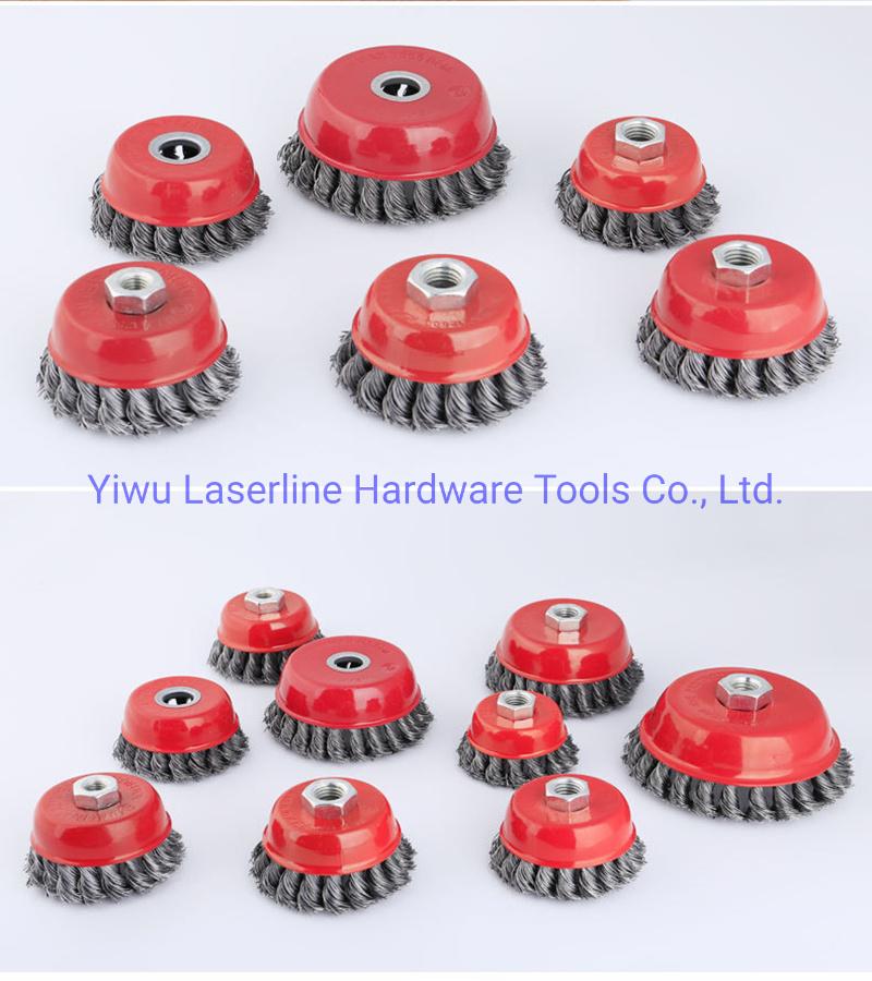 Twist Steel Wire Cup Brush/Twist Knot Brush