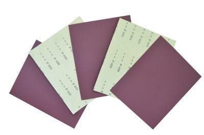 FM 38 Yellow Latex Paper with Aluminum Oxide Grit