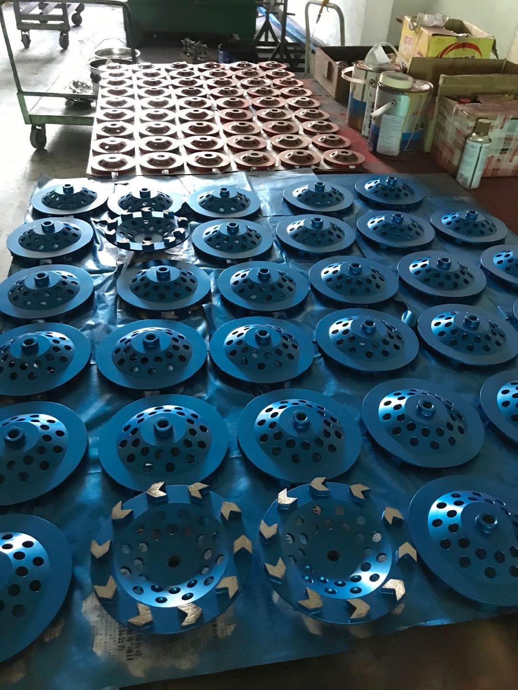 5 Inch PCD Diamond Cup Wheel for Concrete Coating