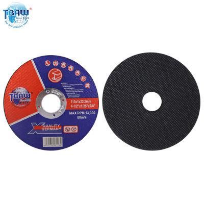4.5&quot; 115mm Super Thin Cutting Wheel for Metal and Stainless Steel.