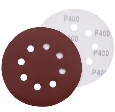 4&quot; Polishing Disc Abrasvie Sandpaper Sanding Paper Hook and Loop Velcro Sanding Disc with Factory Price