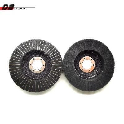 5&quot; 125mm Non-Woven Flap Disc Mop Wheel Abrasive Pad 22mm Arbor Hole for Stainless Steel Polishing Disc Hand Tools