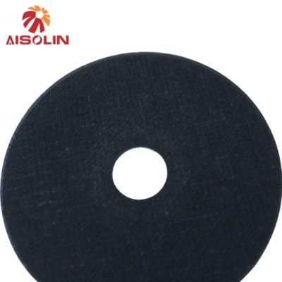 Custom Wholesale 115mm Bf Black Color Speed Fiber Disc Metal Cutting Wheel