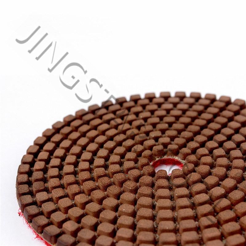 Diamond Resin Copper Wet Polishing Pad for Stone Marble Granite