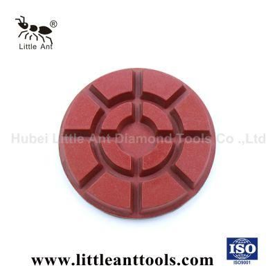 Two Rounds Floor Resin Diamond Polishing Pad