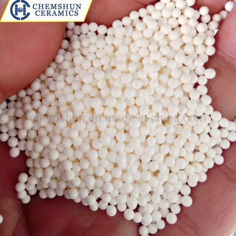 95% 92% Microcrystal Alumina Beads for Mixing and Polishing