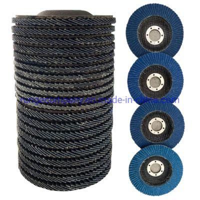 Power Tool 4.5inch Stainless Steel Metal Zirconia Abrasive Flap Discs for All Type Angle Grinder