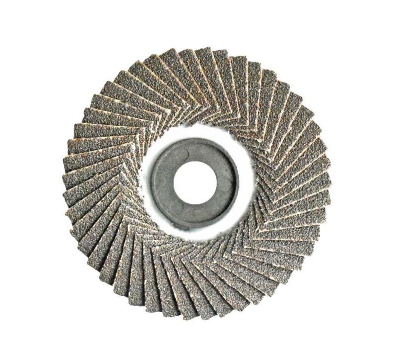 High Quality 4inch Ao/Ha/Za Abrasive Tools Radial Flap Disc for Grinding Metal