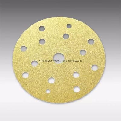 150mm Yellow Sanding Disc with 15 Holes