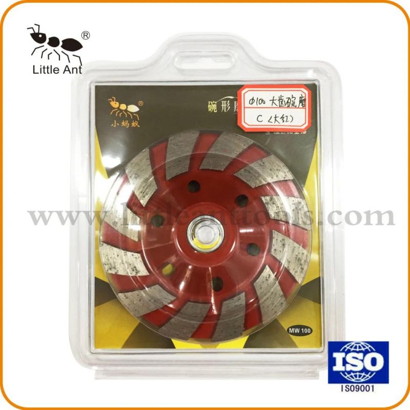 Hot Sale 4 Inch Diamond Cup Wheel for Concrete and Granite Grinding