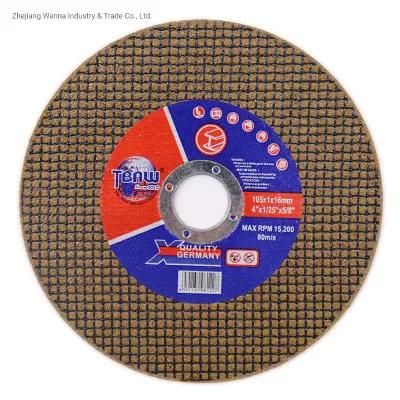 China Supply4 Inch 105mm T41 Sharpness Stainless Steel Cut off Wheel Cutting Disc