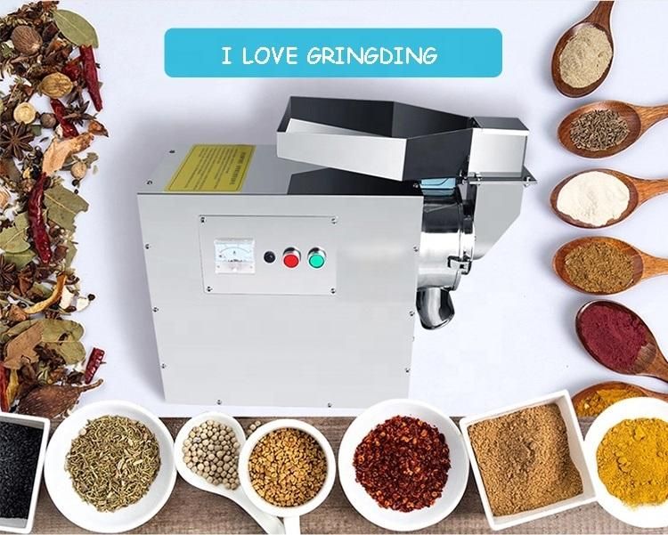 Professional Automatic Dried Root Kava Shredder Pulverizer Hammer Grinder Machine