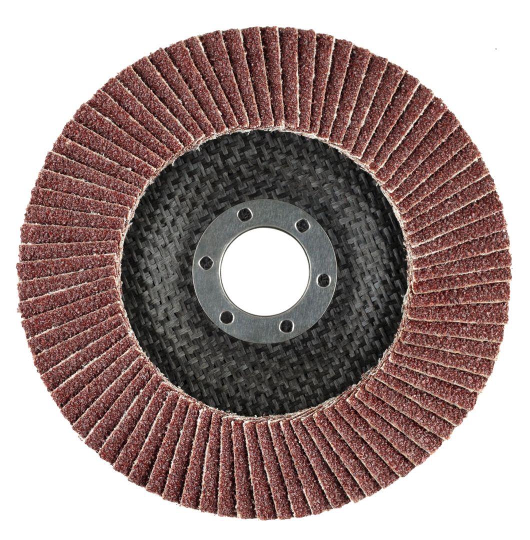 115X22.2mm Abrasive Flap Disc with Aluminum Oxide