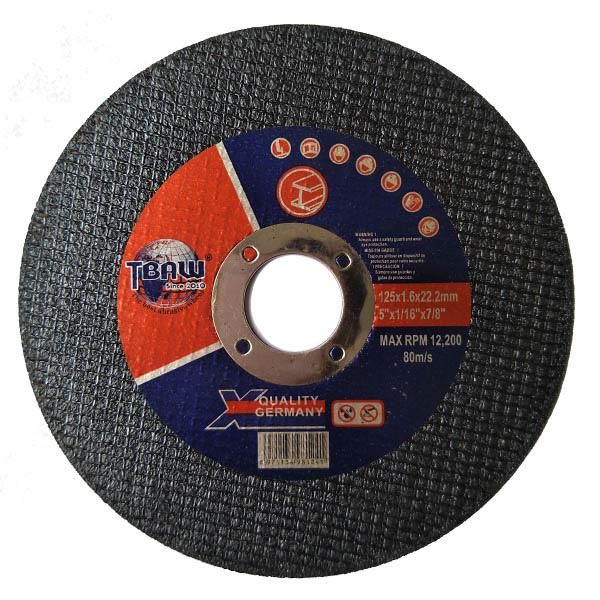 125mm Diameter Cutting Wheel Abrasive Cut off Disc 5 Inch 125*1.6*22mm