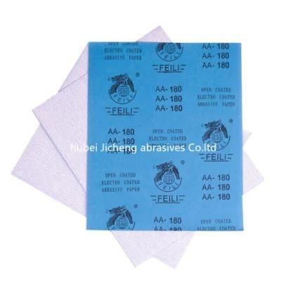Customized 230*280mm Alumina Oxide/Ao Dry Sanding Paper Abrasive Sanding Paper