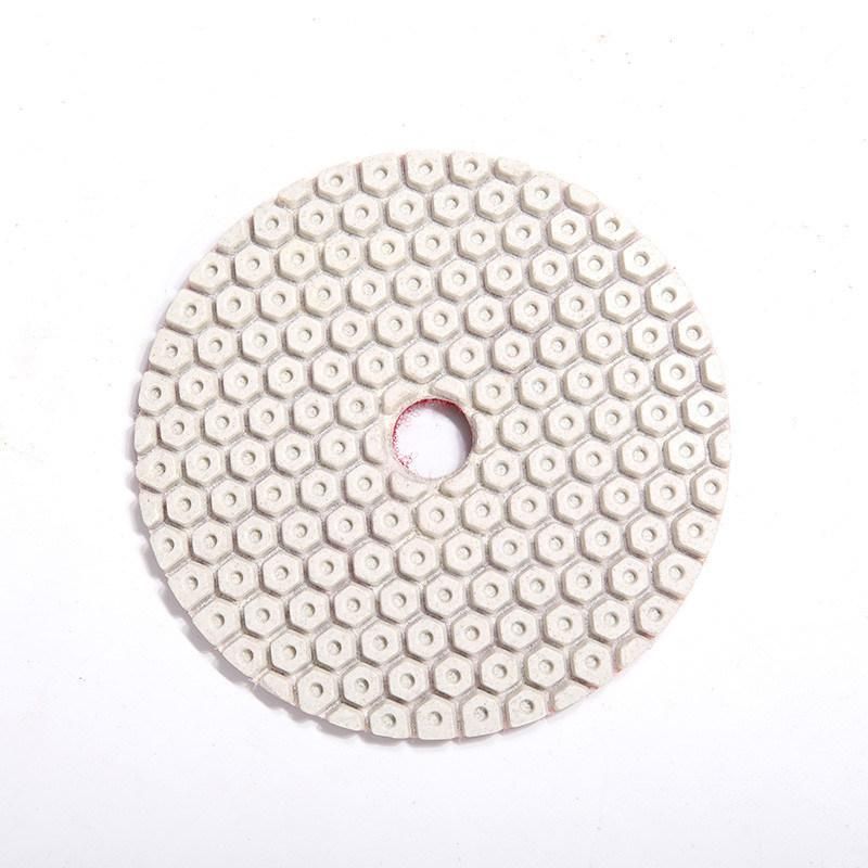 China Suppliers Quartz Marbre De Polissage 3 Marche Tampons De Marble Polishing Pads