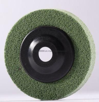 Non Woven Disc, 100X15mm, U3/7p, Green Color