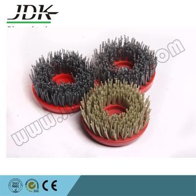 Round Antique Abrasive Brush for Granite