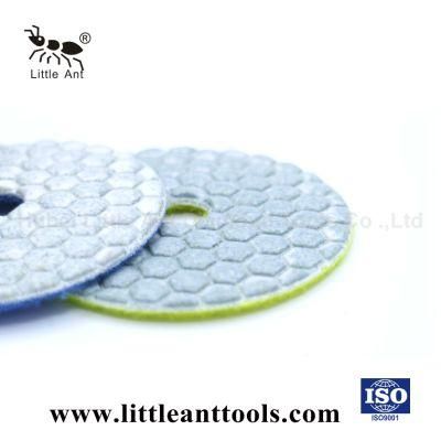 3&quot;/80mm Diamond Pressed Dry Polishing Pad Diamond Tools Grinding Plate for Stone